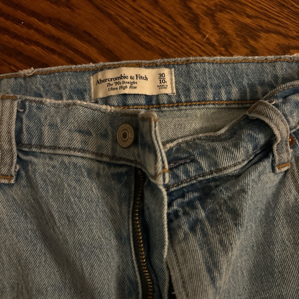 Abercrombie Jeans with slit on ankle